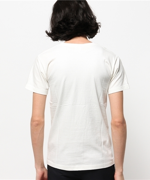 SHIPS JET BLUE(シップスジェットブルー)の「SHIPS JET BLUE(シップス ジェットブルー): チューブ クルーネックカットソー(Tシャツ/カットソー・メンズ・グレー/ブラック/ネイビー/オフホワイト/ナチュラル/ライトホワイト・SMALL/LARGE/MEDIUM)」の9枚目の写真
