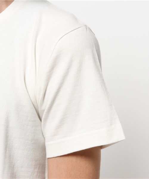 SHIPS JET BLUE(シップスジェットブルー)の「SHIPS JET BLUE(シップス ジェットブルー): チューブ クルーネックカットソー(Tシャツ/カットソー・メンズ・グレー/ブラック/ネイビー/オフホワイト/ナチュラル/ライトホワイト・SMALL/LARGE/MEDIUM)」の11枚目の写真