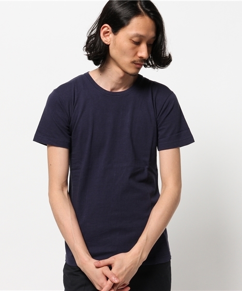SHIPS JET BLUE(シップスジェットブルー)の「SHIPS JET BLUE(シップス ジェットブルー): チューブ クルーネックカットソー(Tシャツ/カットソー・メンズ・グレー/ブラック/ネイビー/オフホワイト/ナチュラル/ライトホワイト・SMALL/LARGE/MEDIUM)」の14枚目の写真
