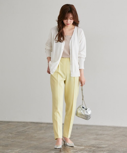 Pierrot（ピエロ）の「ニットカーディガン（カーディガン/ボレロ・レディース・ブラック/オフホワイト/グリーン/グレー/ブルーグリーン/ブラウン/ブルー・M/L）」の21枚目の写真