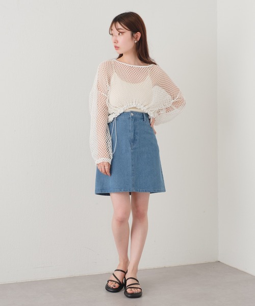 Kastane（カスタネ）の「デニムミニスカート（デニムスカート）」 - WEAR