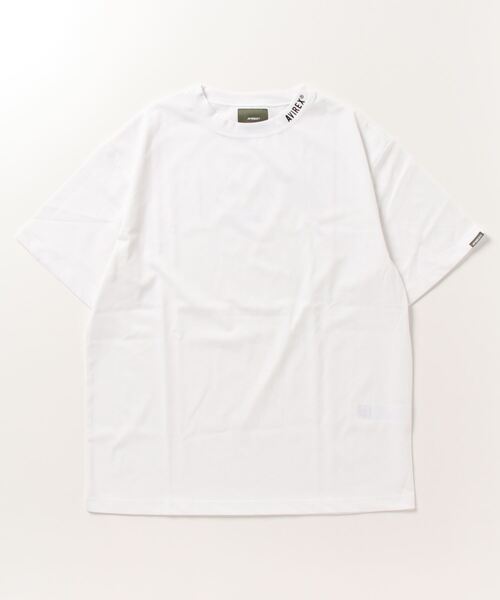 AVIREX(アヴィレックス)の「SHORT SLEEVE T-SHIRT H.A / ショートスリーブ H.A / AVIREX / アヴィレックス(Tシャツ/カットソー・メンズ・ホワイト/ブラック/ブルー系その他5・1/2/3)」の2枚目の写真
