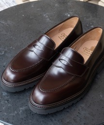 CROCKETT&JONES（クロケットアンドジョーンズ）の「Crockett&Jones / コインローファー / HENLEY / Last 375 /C&J20147A-D12U6（ローファー）」