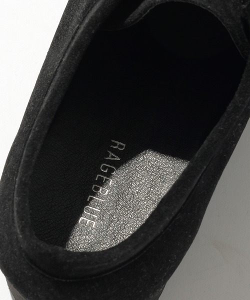 RAGEBLUE(レイジブルー)の「フェイクスウェード/モカシンシューズ(モカシン/デッキシューズ・メンズ・ブラック/ベージュ・MEDIUM/LARGE)」の11枚目の写真