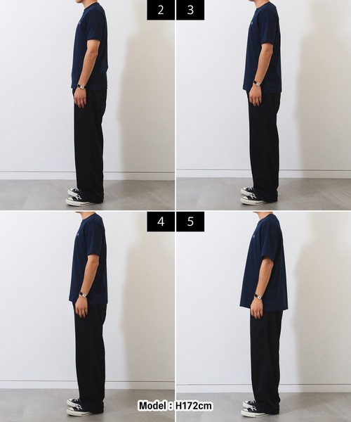 LACOSTE(ラコステ)の「LACOSTE / クルーネック Tシャツ(Tシャツ/カットソー・メンズ・ホワイト/ネイビー/オフホワイト/ブラック・5/2/4/3)」の18枚目の写真
