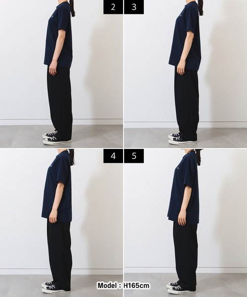 LACOSTE(ラコステ)の「LACOSTE / クルーネック Tシャツ(Tシャツ/カットソー・メンズ・ホワイト/ネイビー/オフホワイト/ブラック・5/2/4/3)」の20枚目の写真
