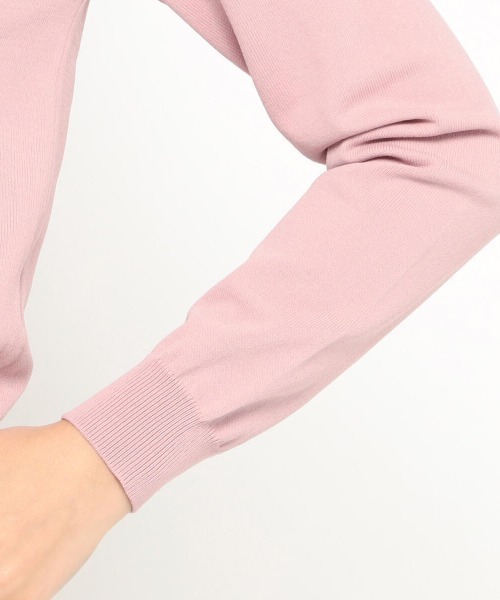 MISCH MASCH(ミッシュマッシュ)の「接触冷感ベーシックビジューカーディガン(カーディガン/ボレロ・レディース・ベージュ/ブラウン/レッド/グリーン/ピンク/オレンジ/ブルー/ライトブルー/ブラック/ホワイト・MEDIUM)」の15枚目の写真