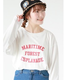 ehka sopo | ロゴプリントロンT(Tシャツ/カットソー)