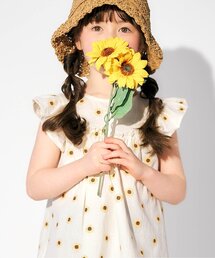 apres les cours | さくらんぼ・アイス・ひまわり柄刺繍チュニック(チュニック)