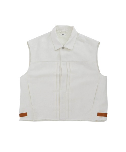 saby(サバイ)の「【saby/サバイ】G BLOUSON TYPE 1.5 NS(ベスト・メンズ・ブルー/ホワイト・2/3)」の2枚目の写真