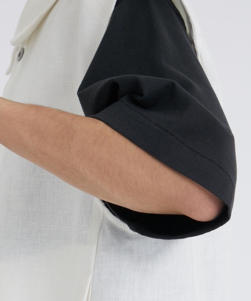 saby(サバイ)の「【saby/サバイ】G BLOUSON TYPE 1.5 NS(ベスト・メンズ・ブルー/ホワイト・2/3)」の9枚目の写真