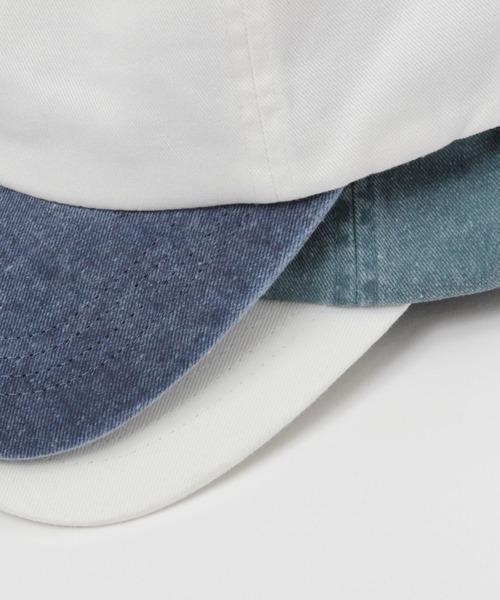 niko and...(ニコアンド)の「ウォッシュドツイルキャップ(キャップ・メンズ・チャコール/ブルー/ホワイト・FREE)」の17枚目の写真