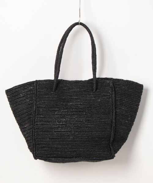 MAISON N.H PARIS（メゾンエヌアッシュパリ）の「【 MAISON N.H PARIS / メゾンエヌアッシュパリ 】 AVRIL（かごバッグ・レディース・ブラウン/ナチュラル/ブラック・FREE）」の4枚目の写真