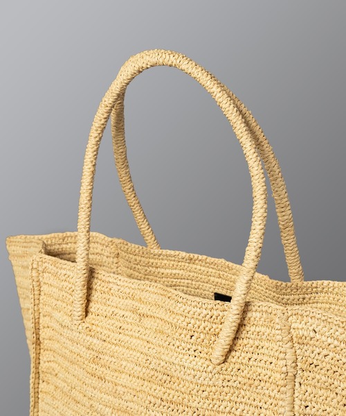 MAISON N.H PARIS（メゾンエヌアッシュパリ）の「【 MAISON N.H PARIS / メゾンエヌアッシュパリ 】 AVRIL（かごバッグ・レディース・ブラウン/ナチュラル/ブラック・FREE）」の11枚目の写真