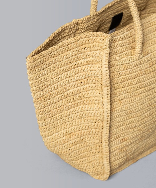 MAISON N.H PARIS（メゾンエヌアッシュパリ）の「【 MAISON N.H PARIS / メゾンエヌアッシュパリ 】 AVRIL（かごバッグ・レディース・ブラウン/ナチュラル/ブラック・FREE）」の12枚目の写真