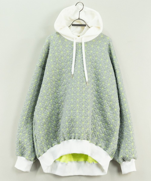 masterkey(マスターキー)の「masterkey マスターキー / GALAXY-HOODIE ビッグシルエットギャラクシーフーディ / MK24A-C-22(パーカー・メンズ・ホワイト/ブラック/グリーン・1/2)」の10枚目の写真