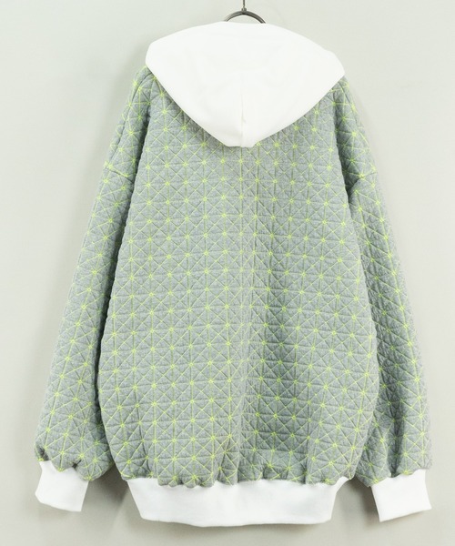 masterkey(マスターキー)の「masterkey マスターキー / GALAXY-HOODIE ビッグシルエットギャラクシーフーディ / MK24A-C-22(パーカー・メンズ・ホワイト/ブラック/グリーン・1/2)」の7枚目の写真