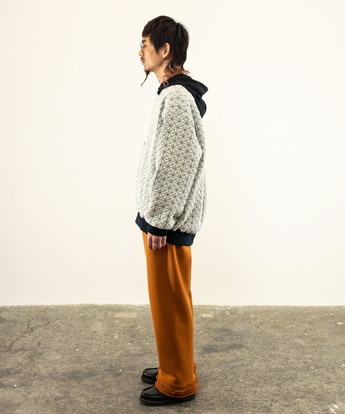 masterkey(マスターキー)の「masterkey マスターキー / GALAXY-HOODIE ビッグシルエットギャラクシーフーディ / MK24A-C-22(パーカー・メンズ・ホワイト/ブラック/グリーン・1/2)」の17枚目の写真