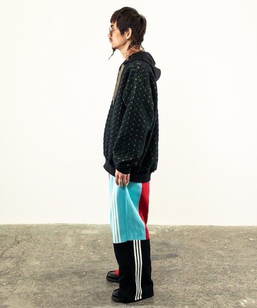 masterkey(マスターキー)の「masterkey マスターキー / GALAXY-HOODIE ビッグシルエットギャラクシーフーディ / MK24A-C-22(パーカー・メンズ・ホワイト/ブラック/グリーン・1/2)」の11枚目の写真