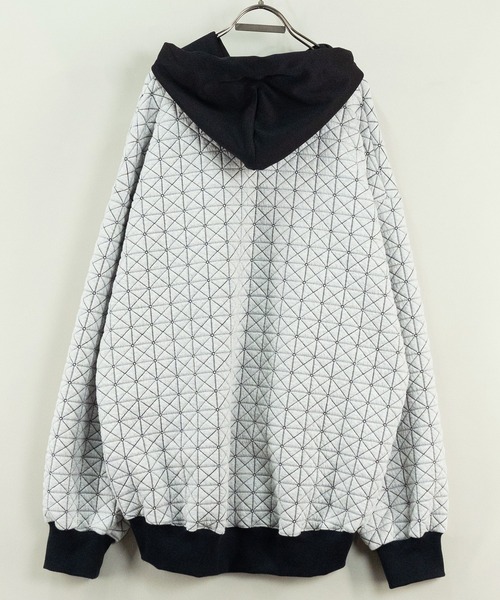 masterkey(マスターキー)の「masterkey マスターキー / GALAXY-HOODIE ビッグシルエットギャラクシーフーディ / MK24A-C-22(パーカー・メンズ・ホワイト/ブラック/グリーン・1/2)」の15枚目の写真