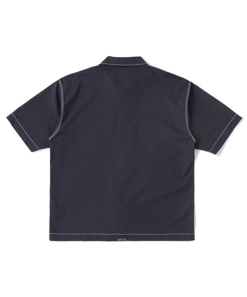 NEW BALANCE（ニューバランス）の「MT1996 ショートスリーブシャツ（シャツ/ブラウス・メンズ・オフホワイト/ブラック・LARGE/MEDIUM/X-LARGE/SMALL）」の7枚目の写真