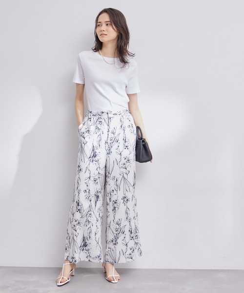 ROPE'（ロペ）の「【PETIT BATEAU（プチバトー）×ROPE'】ラウンドネックTEE（Tシャツ/カットソー・レディース・ホワイト/ブラック/オリーブ/ホワイト系その他2/ブルー系その他4・M/S）」の21枚目の写真