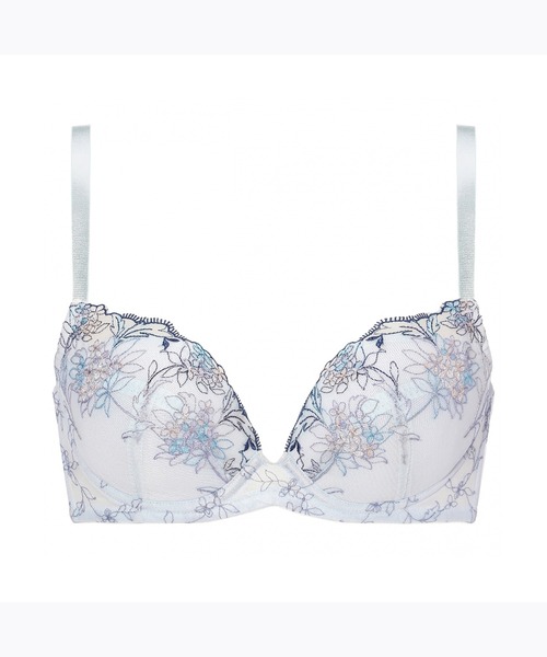 Triumph（トリンプ）の「【脇から寄せて、スリムに盛れる】天使のブラ スリムライン 極上ライト564 ブラジャー【B,Cカップ】TR564 WHU（ブラジャー・レディース・ライトブルー/ブラック/ベージュ/オレンジ・B70/B75/C65/C70/C75/C80/C85/C90/C95）」の3枚目の写真