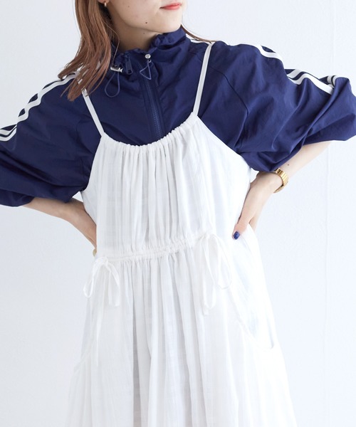 w closet（ダブルクローゼット）の「ビッグポケットドロストキャミ