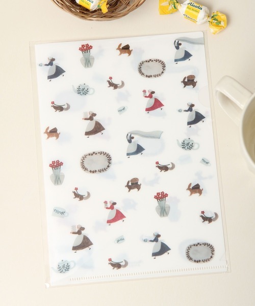 studio CLIP（スタディオクリップ）の「手紙舎 A5クリアファイル（ステーショナリー・レディース・その他1/その他2/その他3/その他4/その他6/その他5・FREE）」の4枚目の写真