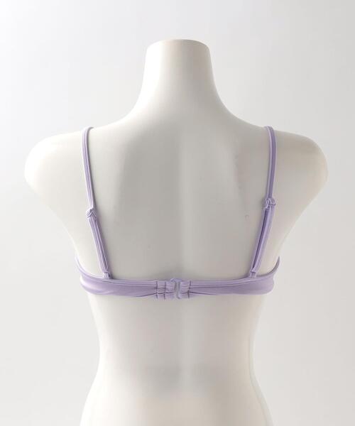 Steven Alan（スティーブンアラン）の「＜NU SWIM＞PLUTO TOP/ビキニトップ（水着・レディース・ライラック・S）」の3枚目の写真