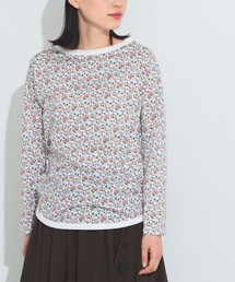 BEAMS BOY（ビームスボーイ）の「BEAMS BOY / リバティ ボートネック ロングスリーブ Tシャツ（Tシャツ/カットソー）」