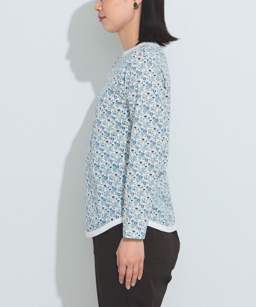 BEAMS BOY リバティ柄　ロング　長袖シャツ BEAMS BOY リバティ柄ロング長袖シャツ