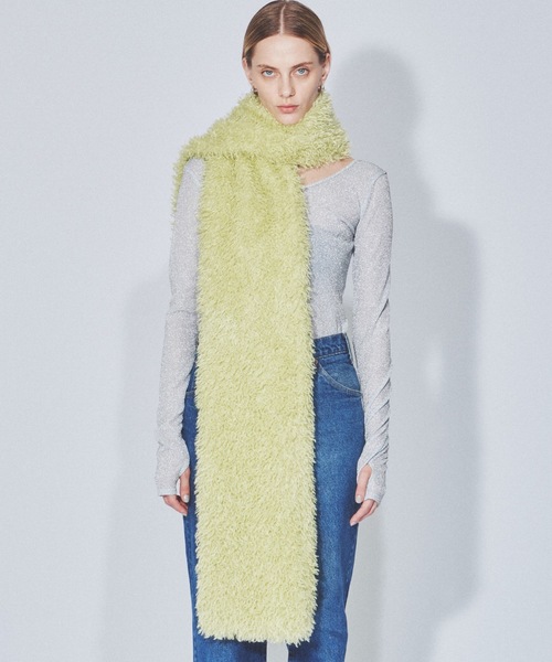 yae（ヤエ）の「Super long fluffy muffler／スーパーロング