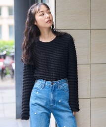 FREAK'S STORE | ミニフリルロングスリーブTシャツ(Tシャツ/カットソー)