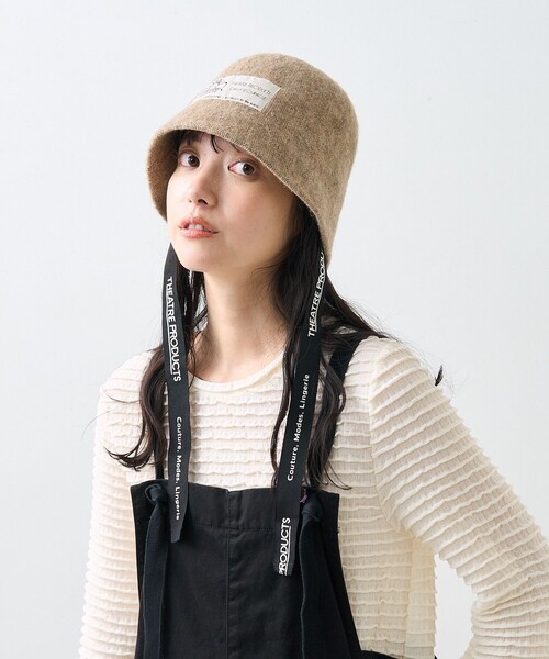 FREAK'S STORE(フリークスストア)の「ミニフリルロングスリーブTシャツ(Tシャツ/カットソー・レディース・オフホワイト/ブラック/ピンク・フリ-)」の17枚目の写真