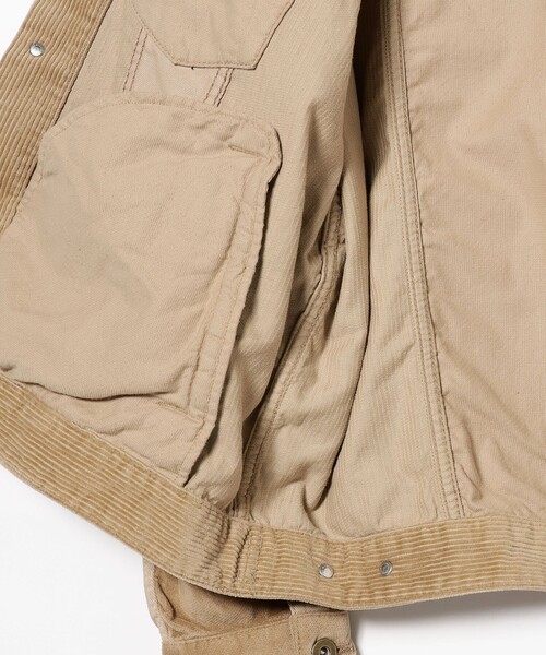 BEAMS(ビームス)の「BEAMS / クレイジーパターン Gジャン(ブルゾン・メンズ・ブラック/ベージュ・M/L/S/XL)」の10枚目の写真