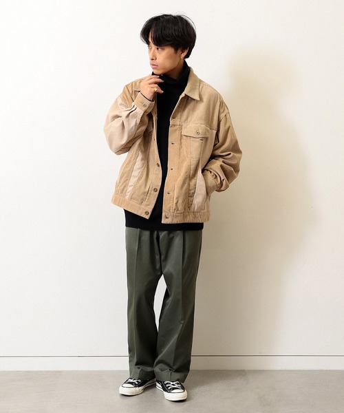 BEAMS(ビームス)の「BEAMS / クレイジーパターン Gジャン(ブルゾン・メンズ・ブラック/ベージュ・M/L/S/XL)」の17枚目の写真