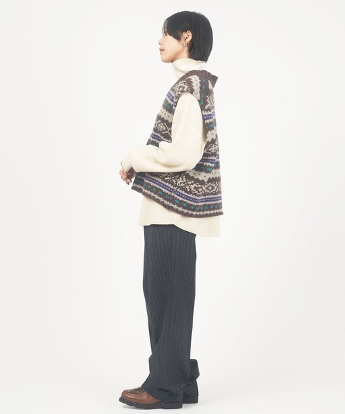 shinzone フェアアイル柄ベスト THE SHINZONE（ザ シンゾーン）の「THE