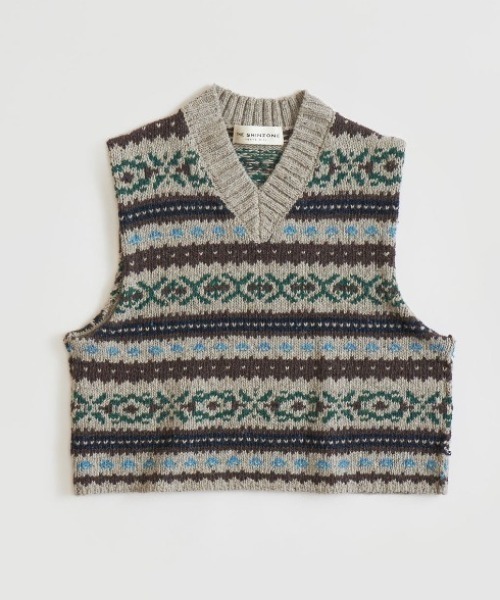 THE SHINZONE（ザ シンゾーン）の「FAIR ISLE VEST（ベスト）」 - WEAR