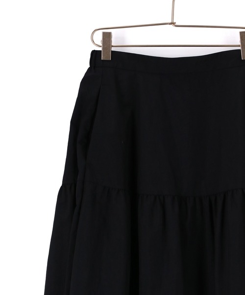 ROPE' PICNIC（ロペピクニック）の「ナイロンギャザースカート（スカート・レディース・ブラック/カーキ・40/38）」の10枚目の写真