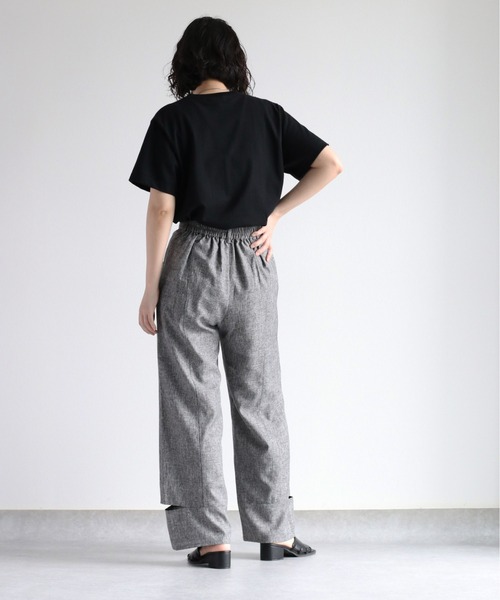 cepo(セポ)の「カットアウトメランジイージーパンツ セットアップ可能(その他パンツ・レディース・ブラウン/グレー・M)」の12枚目の写真