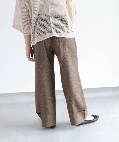 cepo(セポ)の「カットアウトメランジイージーパンツ セットアップ可能(その他パンツ・レディース・ブラウン/グレー・M)」の16枚目の写真