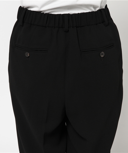 GALLARDAGALANTE(ガリャルダガランテ)の「ジョーゼットクロップドパンツ(その他パンツ・レディース・ホワイト/ブラック・0/1)」の6枚目の写真