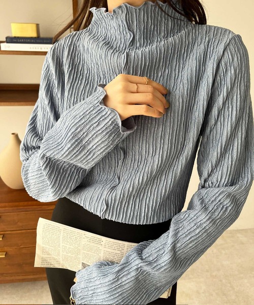 GeeRA（ジーラ）の「【新色追加】前後2wayメロウハイネック