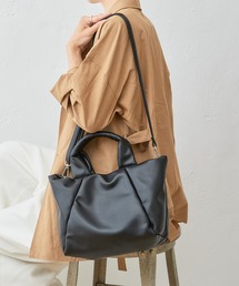 Actually | フェイクレザー 中綿2wayトート(トートバッグ)