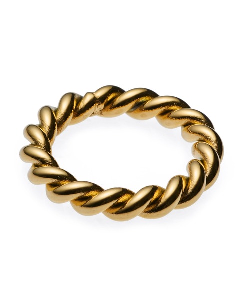 CENE（セネ）の「【CENE】セネ/ツイストフープリング（リング・レディース・ゴールド/シルバー・#11/#13/#9/#15/#8）」の7枚目の写真