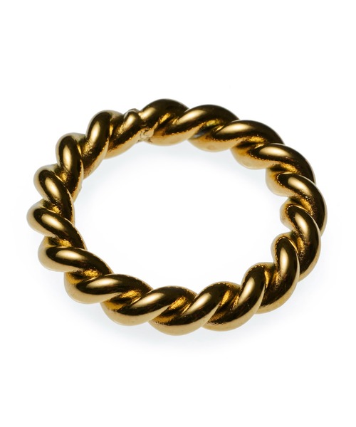 CENE（セネ）の「【CENE】セネ/ツイストフープリング（リング・レディース・ゴールド/シルバー・#11/#13/#9/#15/#8）」の8枚目の写真