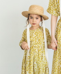 pairmanon | 【ママとおそろい】コットンリボン付きラフィハット(ハット)