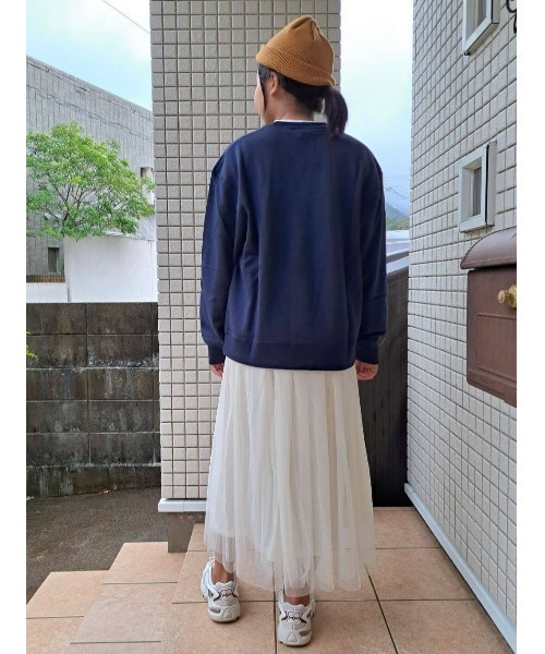 Champion（チャンピオン）の「【Champion】カレッジロゴプリントスウェット（スウェット・キッズ・グレー/ネイビー・160/150/140/130/120）」の4枚目の写真