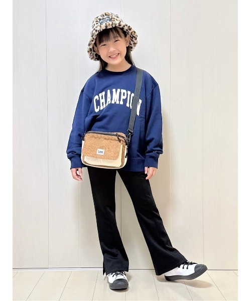 Champion（チャンピオン）の「【Champion】カレッジロゴプリントスウェット（スウェット・キッズ・グレー/ネイビー・160/150/140/130/120）」の5枚目の写真
